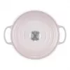 Le Creuset Signature čuguna apaļais katls 24 cm gaiši rozā