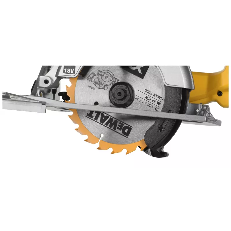 DeWALT DCS391NT ripzāģis Melns,Sudrabains,Dzeltens