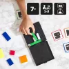 Rubik's Cube Gridlock spēle, problēmu risināšanas galda spēle, iedvesmota no klasiskās prāta mežģu fidget rotaļlietas, pieaugušajiem un bērniem no 7 gadu vecuma