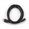 Gembird CCP-MUSB2-AMBM-0.1M USB kabelis USB2 uz Micro-USB Melns