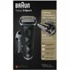 Braun Series 9 9352cc Sport folijas skuveklis Trimmeris Melns Pelēks