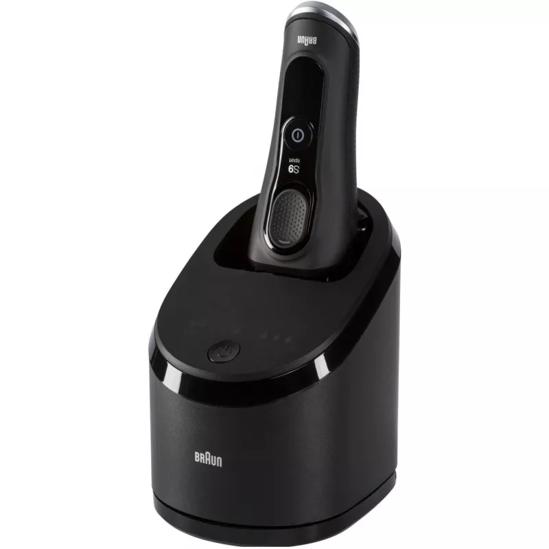 Braun Series 9 9352cc Sport folijas skuveklis Trimmeris Melns Pelēks