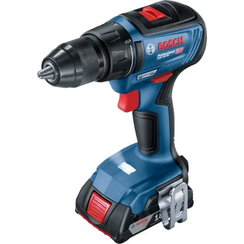 Bezvada skrūvgriezis Bosch GSR 18V-50, 1800 apgr./min, 28 N⋅m, 1 kg