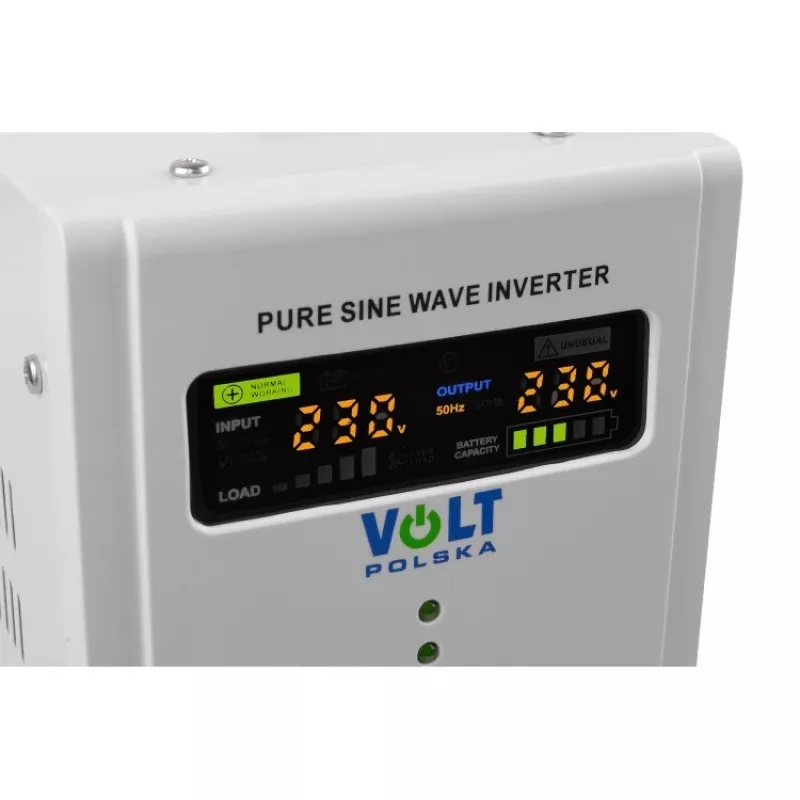 Nepārtrauktas barošanas bloks Volt SINUS PRO 1500 E 12V/230V Līnijas interaktīvais 1.5 kVA 1050 W Balts