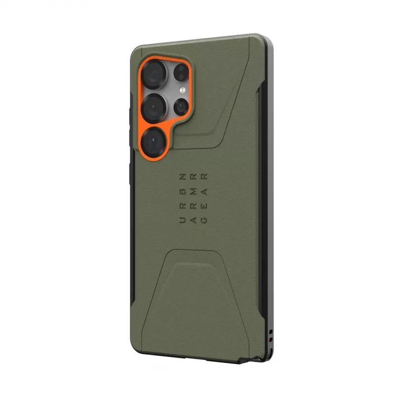 Urban Armor Gear Civilian mobilo tālruņu maciņš 17,3 cm (6,8) apvalks Olīvu, Oranžs