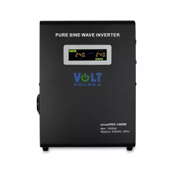 Sprieguma pārveidotājs Volt Polska SinusPro 1000W 12V 700W – tīrs sinusoidāls signāls 12V sistēmām