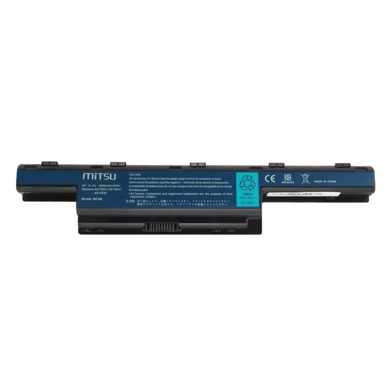 MITSU baterija Acer Aspire 4551 4741 5741 4400 mAh 10.8–11.1 V