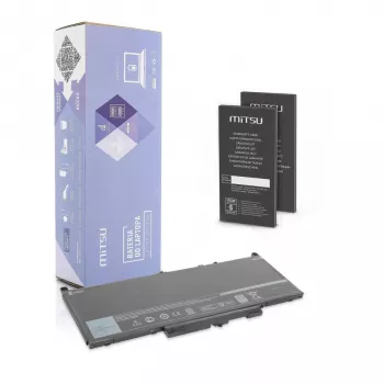 Mitsu akumulators Dell Latitude E7270, E7470, 7200 mAh (55 Wh)