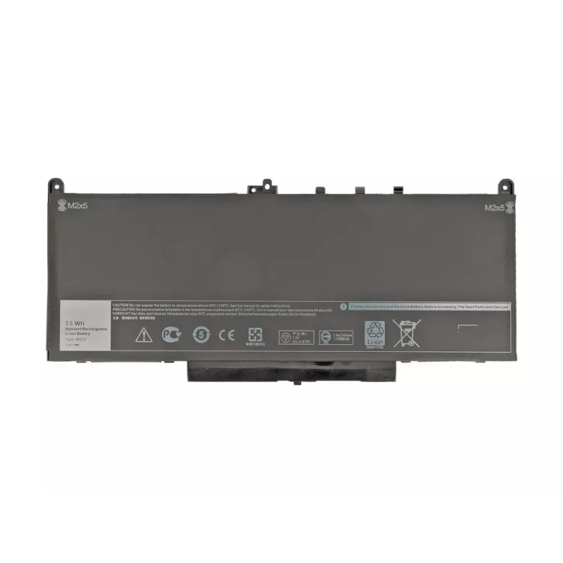 Akumulators Dell Latitude E7270, E7470 (7300 mAh 55 Wh)