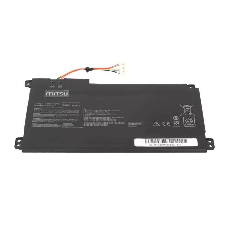 Akumulators MITSU B31N912 ASUS E410MA 3550 mAh Li-ion
