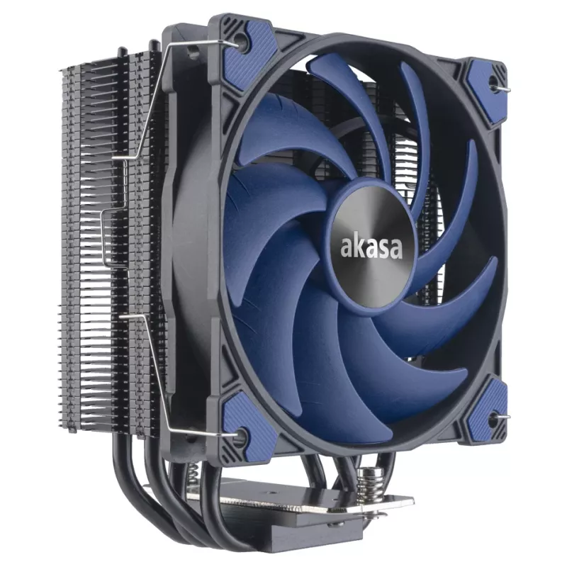 Akasa Alucia H4 Plus - Luftkühlung - 12 cm - 33,1 dB - 56,3 cfm - Schwarz - Blau