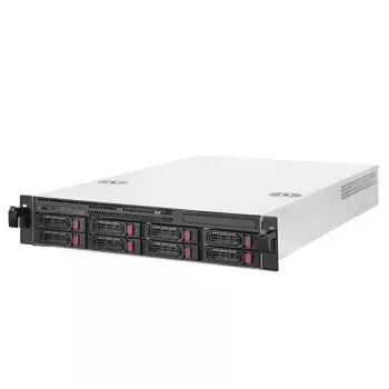 Cietā diska korpuss Silverstone RM22-308 2,5/3,5 collu 10 diski Melns Balts
