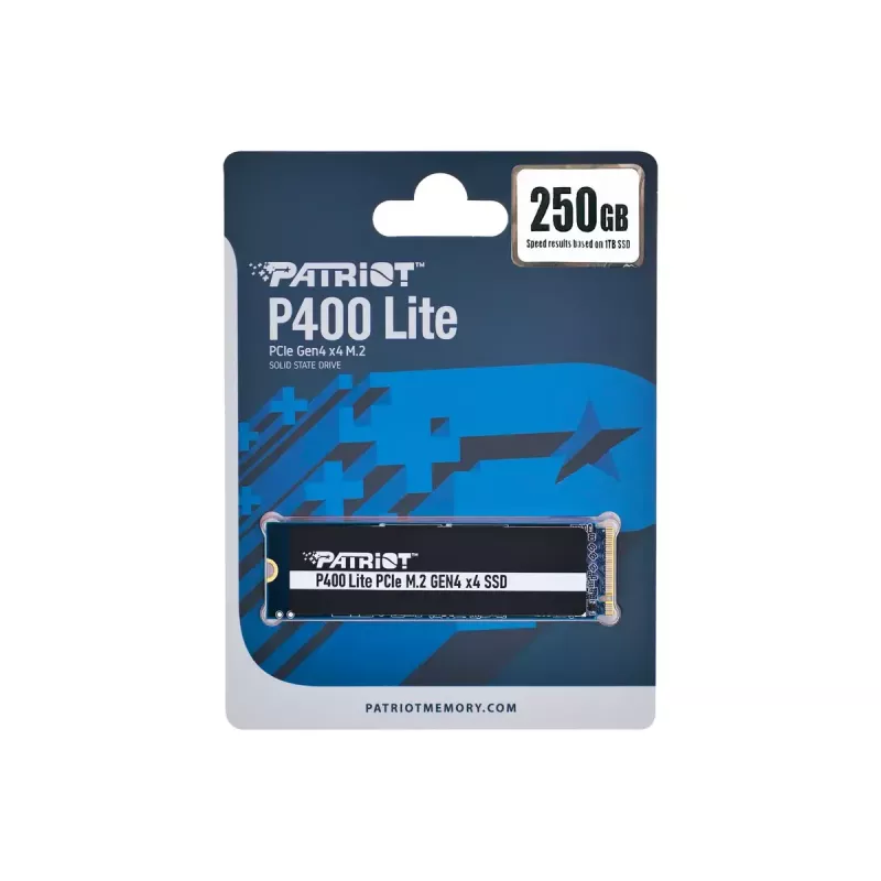 SSD disks Patriot Memory P400 Lite 250 GB M.2 PCI Express 4.0 NVMe