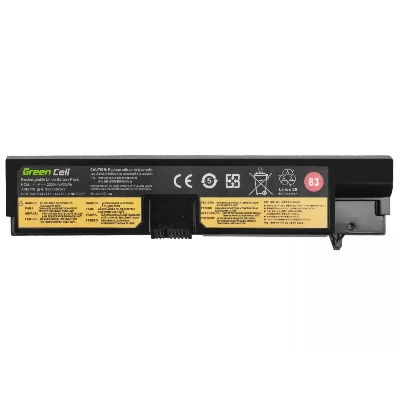 GREENCELL LE147 akumulators zaļa Cell Lenovo ThinkPad E570 E570c E575