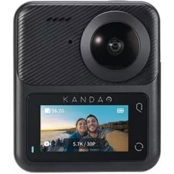 Darbības kamera KanDao QooCam 3 QCM0301, divu lēcu 360° 4K video