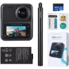 Action camera KanDao QooCam 3 Travel Combo — 360° tveršana, 4K video, 3D atbalsts