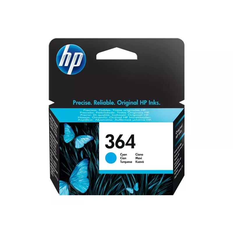 HP 364 tintes kārtridžs ciāna Vivera blisteris Photosmart C5380 C6380 D5460 B8550
