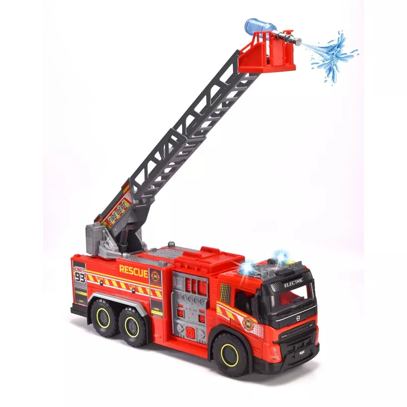 Rotaļu ugunsdzēsēju mašīna Simba-Dickie Giant Fire Truck 203719031 ar kustīgām daļām