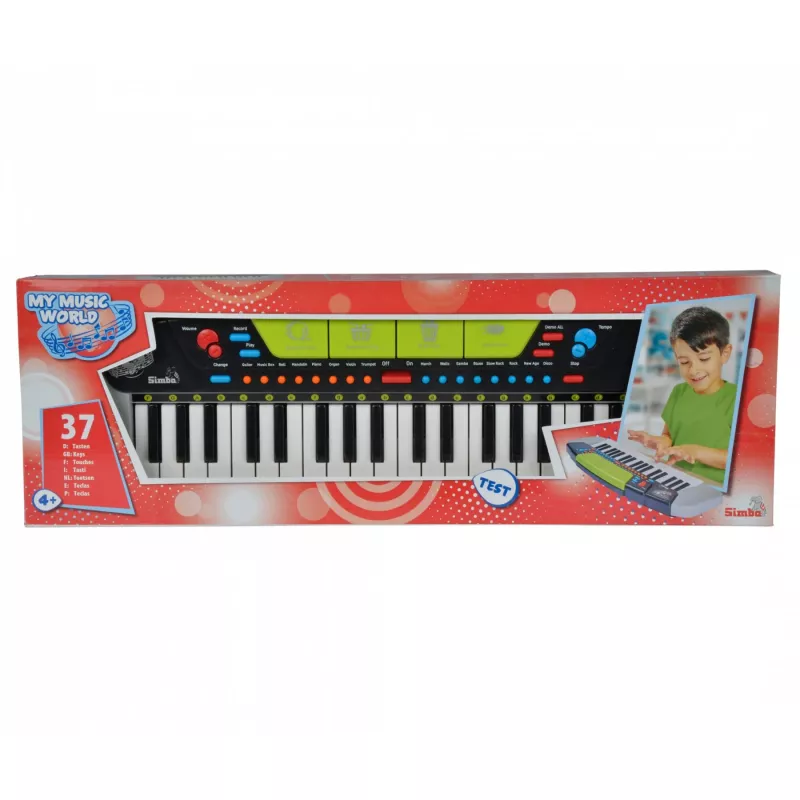 Bērnu elektroniskā klaviatūra Simba-Dickie Simba My Music World tastatūra Modern Style
