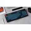 V5 Max, spēļu tastatūra melna/zili pelēka, DE izkārtojums, Gateron Jupiter Banana, Hot-Swap, RGB