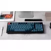 V5 Max, spēļu tastatūra melna/zili pelēka, DE izkārtojums, Gateron Jupiter Banana, Hot-Swap, RGB