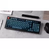 V5 Max, spēļu tastatūra melna/zili pelēka, DE izkārtojums, Gateron Jupiter Banana, Hot-Swap, RGB