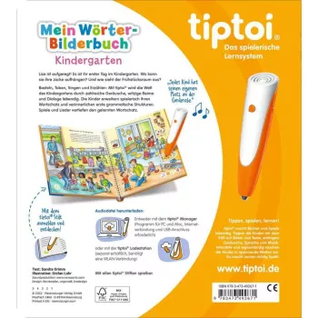 tiptoi Mans vārdu bilžu grāmata: Bērnudārzs, mācību grāmata