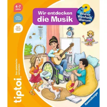 tiptoi Kāpēc? Kā? Kamdēļ? Mēs atklājam mūziku, mācību grāmata