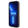 GUESS maciņš Guess GUHCP15L4GMGBR iPhone 15 Pro 6.1 brūns | brūns cietais maciņš 4G Big Metal Logo