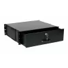 Atvilktnes bloks Equip Lockable Drawer 19' 3U RAL9005 melns