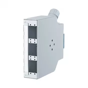 Plāksteru panelis MetzConnect 150240000010E ar SC savienotājiem, pelēks, 6x SC-Duplex atbalsts