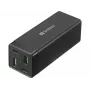 SANDBERG barošanas bloks - 65 W - 3,25 A - PD, QC - 4 izejas pieslēgvietas (2 x USB, 2 x USB-C)