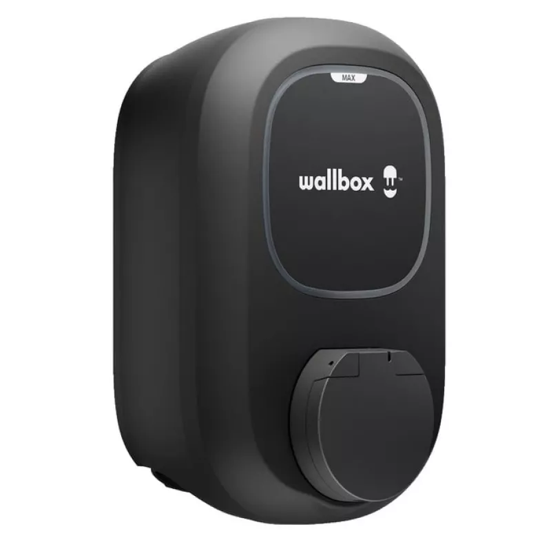 Wallbox Pulsar MAX Socket 22 kW Wi‑Fi Bluetooth — EV uzlādes stacija, kontaktligzdas versija