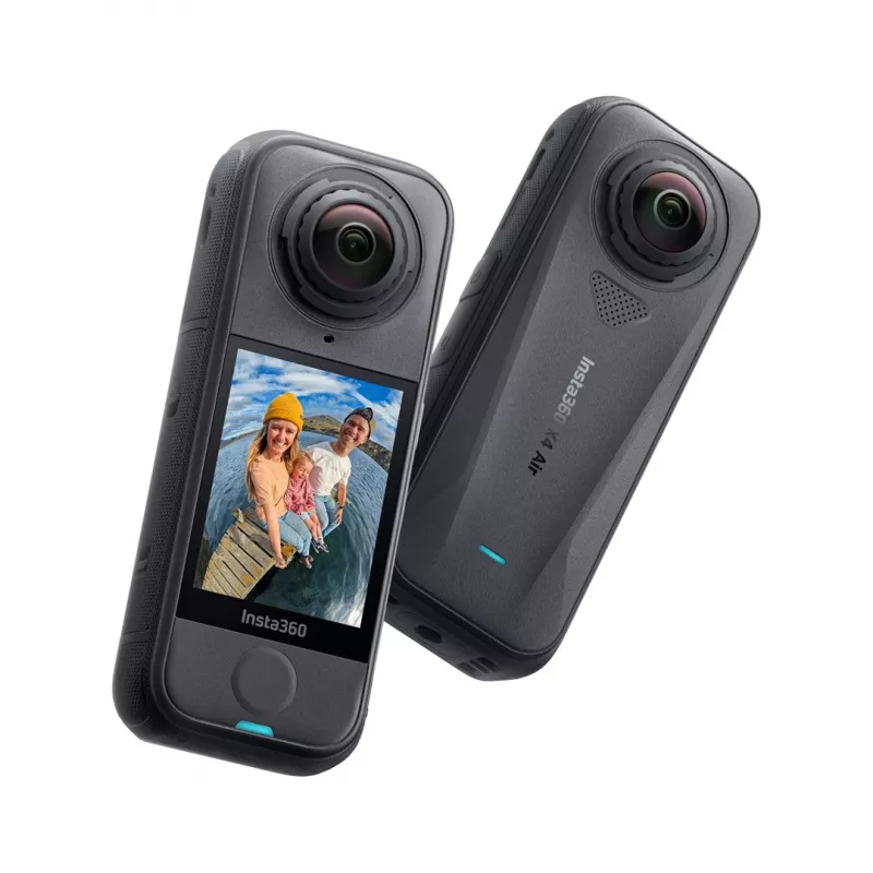 Action camera Insta360 X4AIR — 8K Ultra HD, 120 fps, 29 MP, ūdensizturīga līdz 15 m, 2010 mAh, 165 g