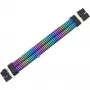 Lentes kabelis THERMALTAKE AC-082-CN1NAN-A1 8 kontaktu māte-māte, melns, 0,272 m