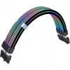 Lentes kabelis THERMALTAKE AC-082-CN1NAN-A1 8 kontaktu māte-māte, melns, 0,272 m
