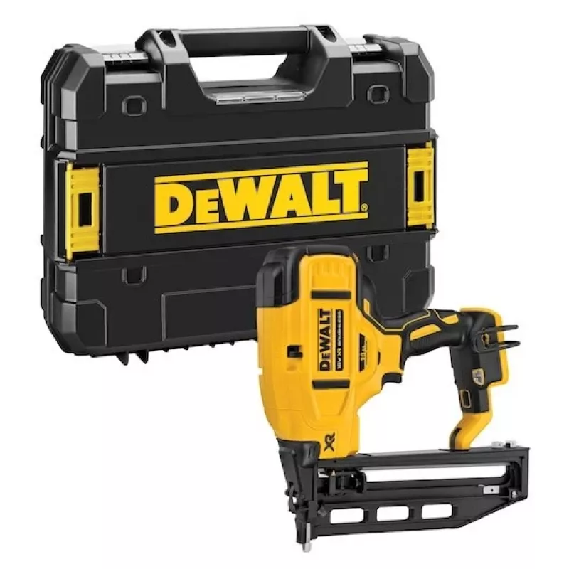 Naglotājs DeWALT DCN662NT-XJ ar bateriju, taisns magazīns, dzeltens, 3.2-6.4 cm