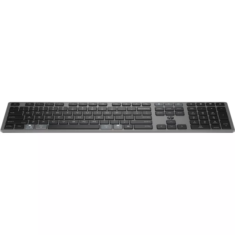 HP 720 Multi-Device Uzlādējama Bezvadu Tastatūra Pilna Izmēra USB Bluetooth