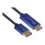 Video kabeļa adapteris Alcasa 4860-SF030B 3 m DisplayPort HDMI Melns Zils