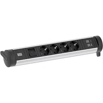 BACHMANN CYCLE Base 4xCEE7/3 1x slēdzis 1xUSB A/C 22W 0,2m GST18
