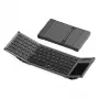 Inateck KB06101_STEEL GRAY tastatūra mājām RF bezvadu + Bluetooth QWERTZ angļu melna