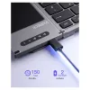 Inateck KB06101_STEEL GRAY tastatūra mājām RF bezvadu + Bluetooth QWERTZ angļu melna