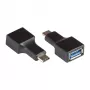 USB dzimuma mainītājs Alcasa USB-AD301 melns