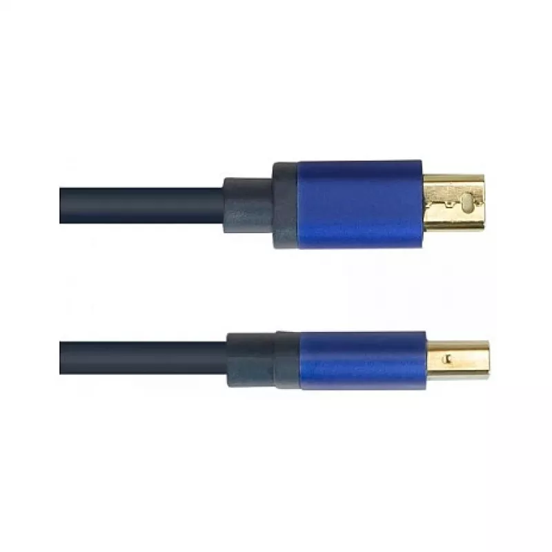 Video kabeļa adapteris Alcasa MDP-HDMI2 0.2 m Mini DisplayPort HDMI Zils Melns