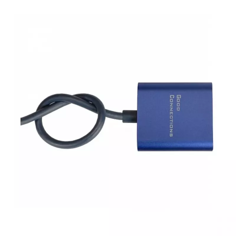 Video kabeļa adapteris Alcasa MDP-HDMI2 0.2 m Mini DisplayPort HDMI Zils Melns