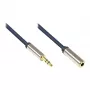 Audio kabelis Alcasa GC-M0055 5m 3.5mm zils