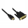 HDMI/DVI-D kabelis Alcasa 1m