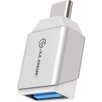 ALOGIC Ultra Series - USB adapteris - 24 kontaktu USB-C (V) uz USB Type A (S) - USB 3.1 Gen 1 - Sudraba (ULCAMN-SLV)