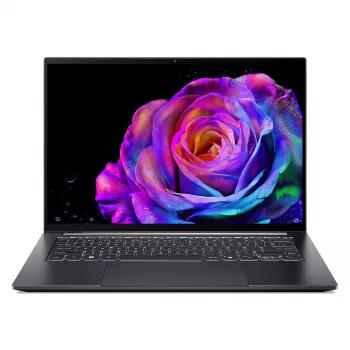 Klēpjdators Acer Swift X 14 OLED SFX14-73G-975F NX.J81EG.004 — 14,5 collas 2880×1800, Intel Core Ultra 9 285H, 2TB SSD, GeForce RTX 5070, HDMI/USB-C, Windows 11 Home