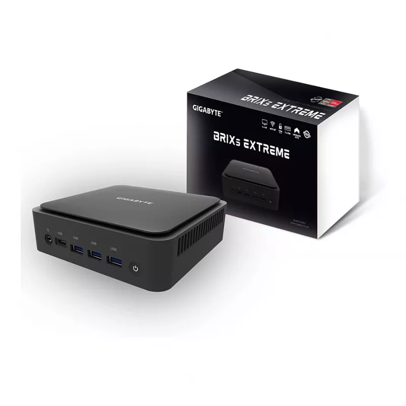 Barebone PC GIGABYTE BRIX GB-BER7-8840 ar AMD Ryzen 7, ietver 8 GB RAM